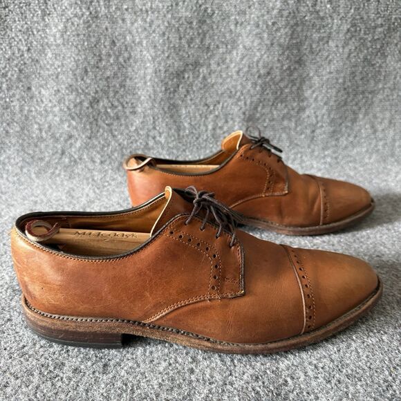 Allen Edmonds Clifton Cap Toe Oxfords Size 8 D in Walnut Brown Leather main image 11